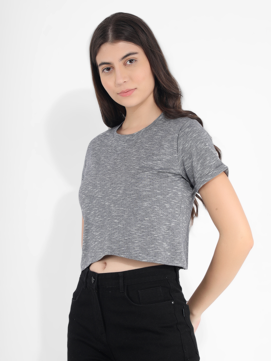 Numero Uno Women Self Design Blue Top